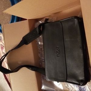 Polo Messenger Bag-black